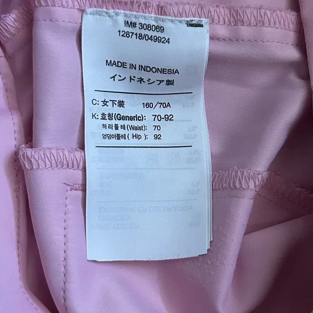 Nike Golf Fit Dry Performance Bermuda Shorts Women's Size 6 Pink Pockets Stretch